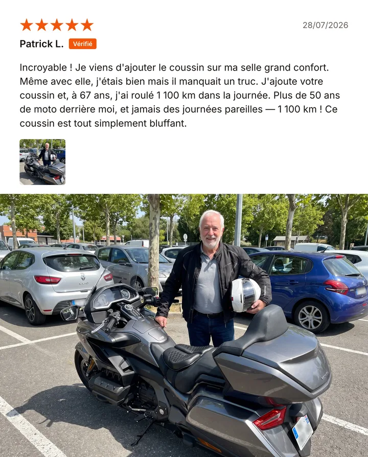 Avis vérifié — Patrick L.